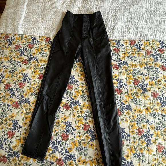 Free People Leather Pant - Picture 2 of 4